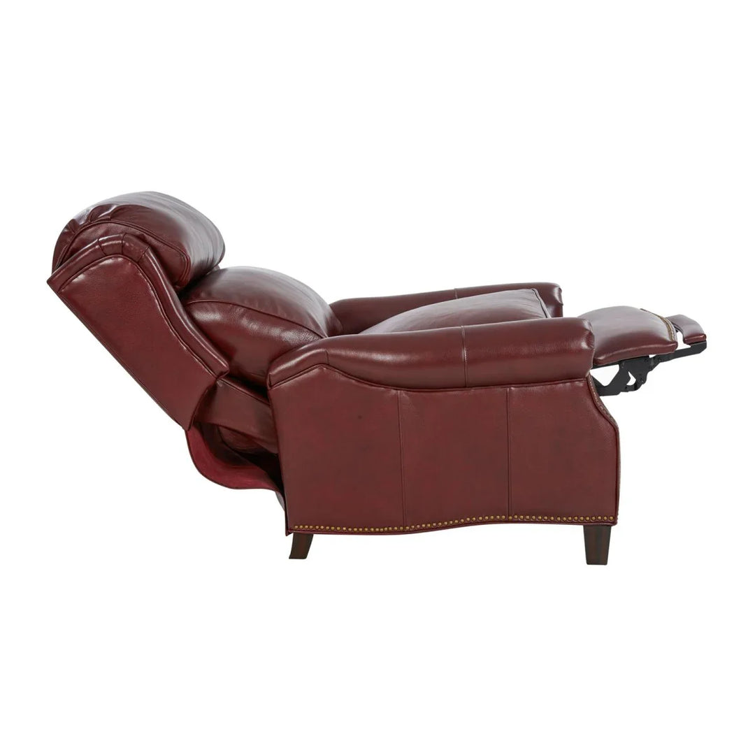 Meade Push Thru The Arms Recliner