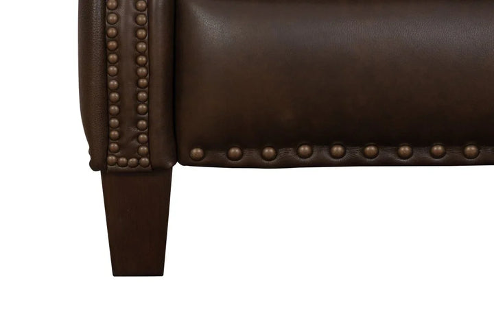 Melrose Push Thru The Arms Recliner