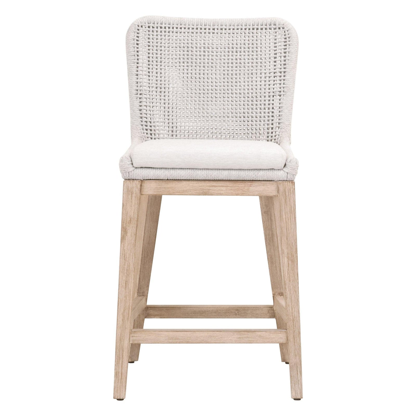 Essentials For Living - Mesh Counter Stool - 6853CS.WHT/WHT/NG | American Home Furniture