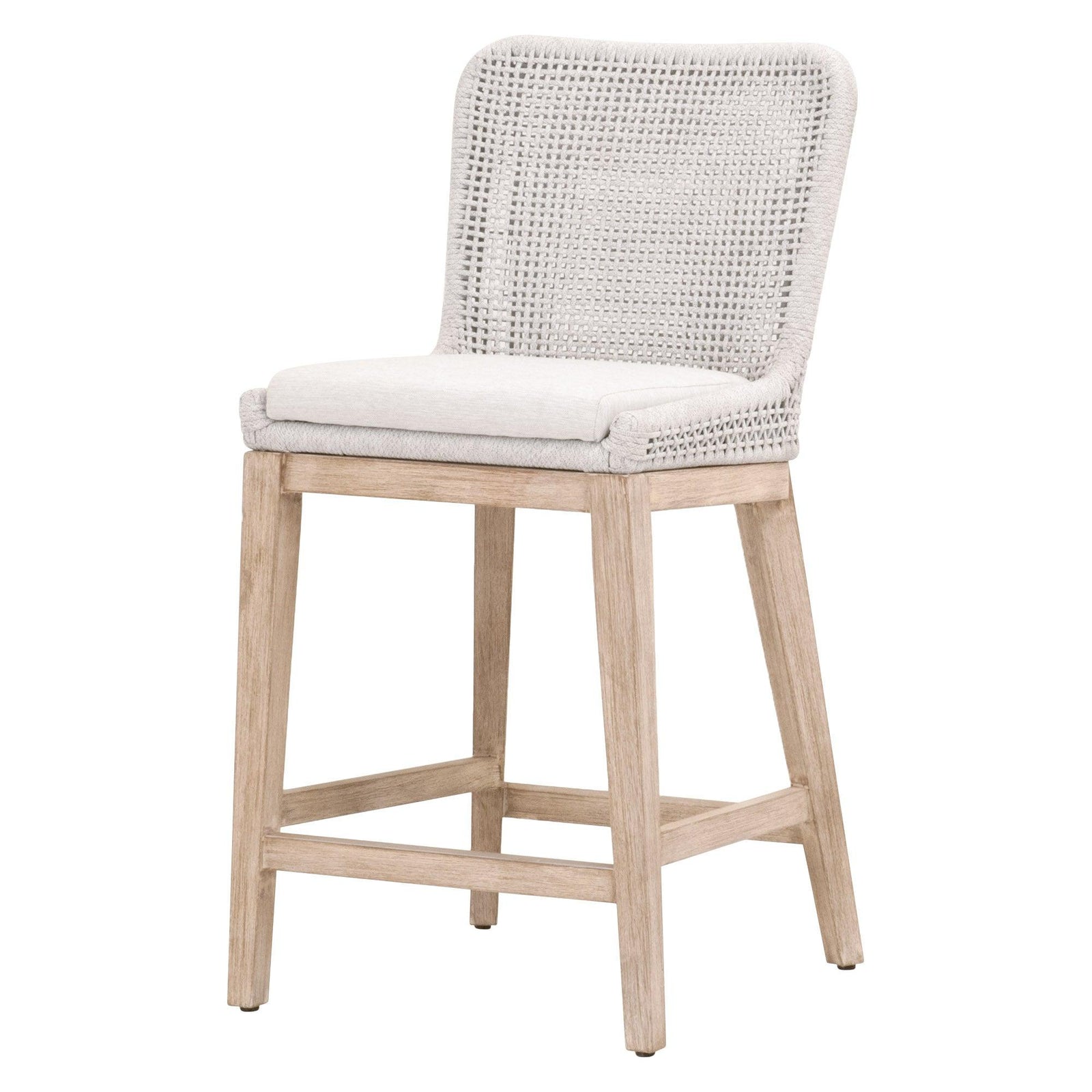 Essentials For Living - Mesh Counter Stool - 6853CS.WHT/WHT/NG | American Home Furniture
