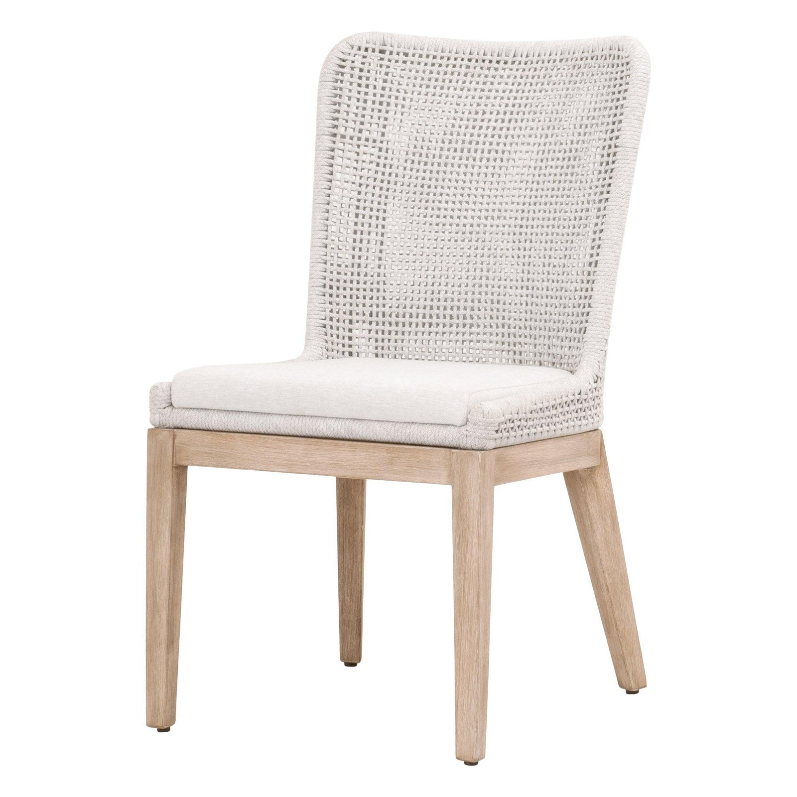 Essentials For Living - Mesh Dining Chair, Set of 2 - 6854.WHT/WHT/NG | American Home Furniture