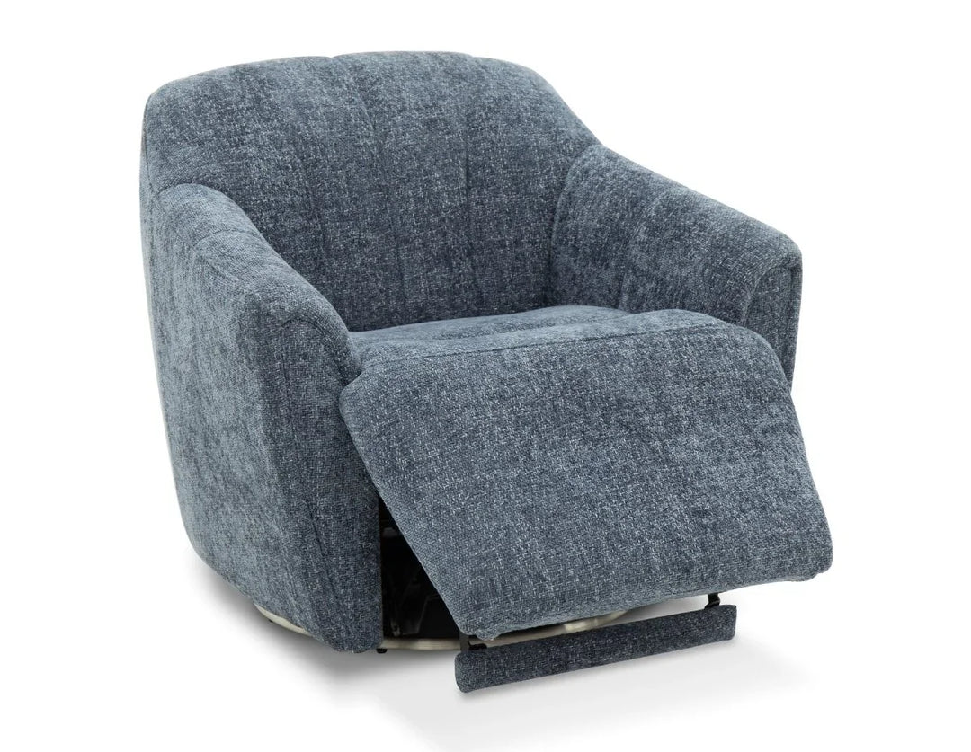 Millie Single Power Swivel Chair w/Power Footrest Only