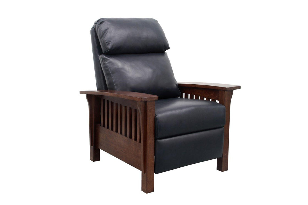 Mission Push Thru The Arms Recliner - AmericanHomeFurniture