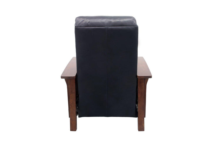 Mission Push Thru The Arms Recliner - AmericanHomeFurniture