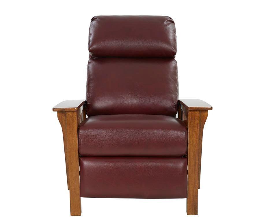 Mission Push Thru The Arms Recliner - AmericanHomeFurniture