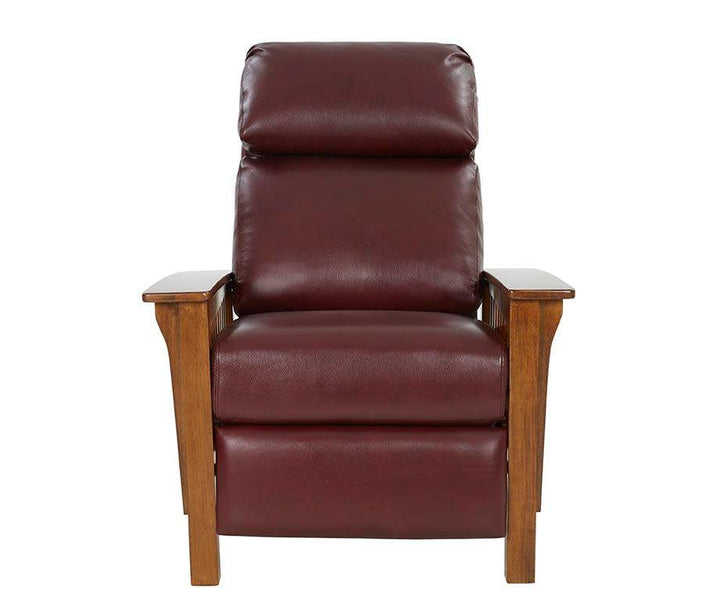 Mission Push Thru The Arms Recliner - AmericanHomeFurniture