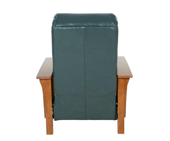 Mission Push Thru The Arms Recliner - AmericanHomeFurniture