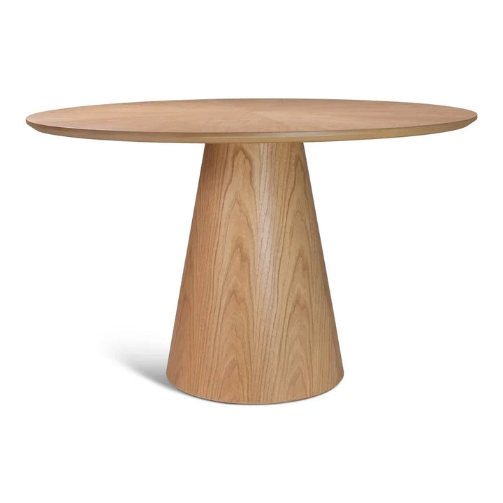 Mona Wood Round Dining Table