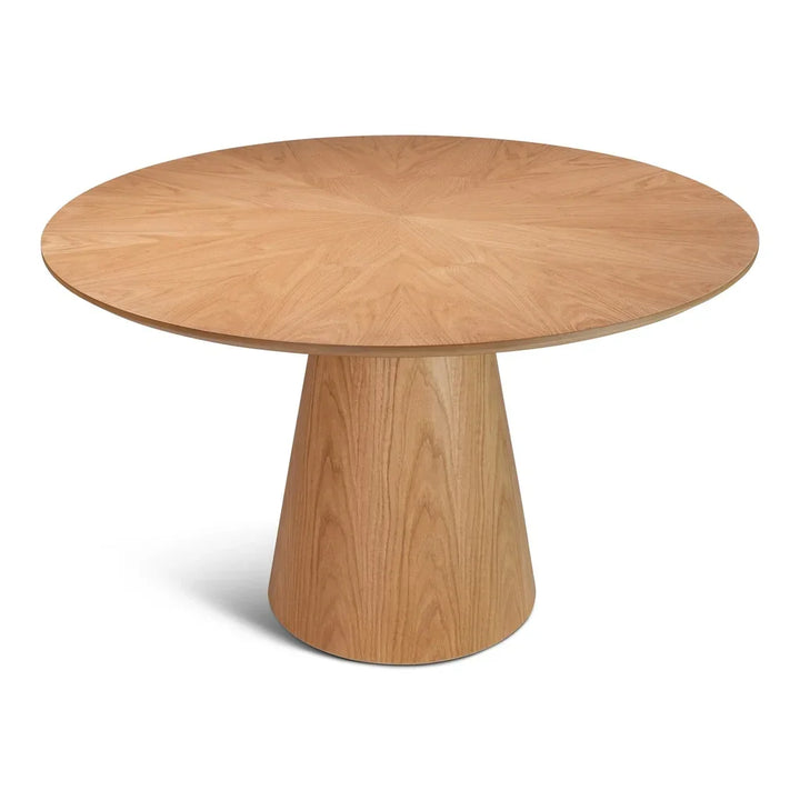 Mona Wood Round Dining Table