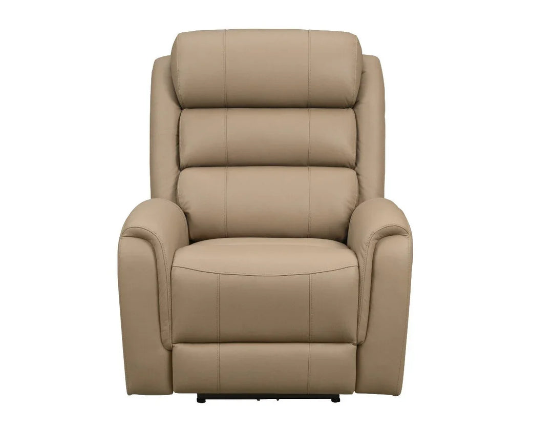 Monterey Big & Tall Power Recliner w/Power Head Rest & Power Lumbar