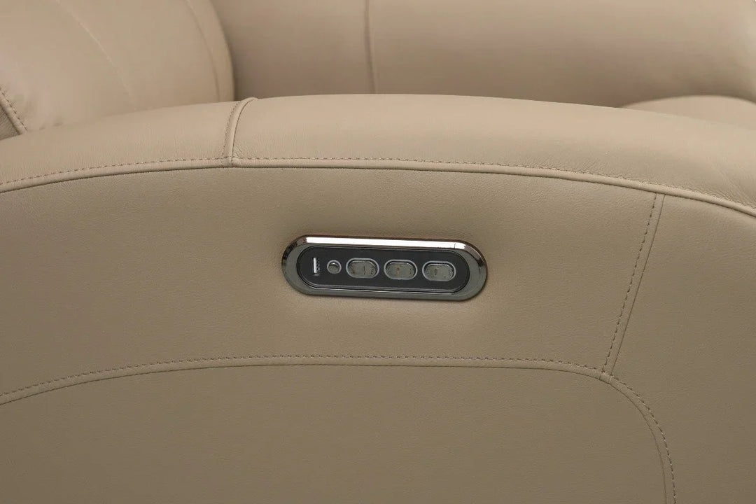 Monterey Big & Tall Power Recliner w/Power Head Rest & Power Lumbar