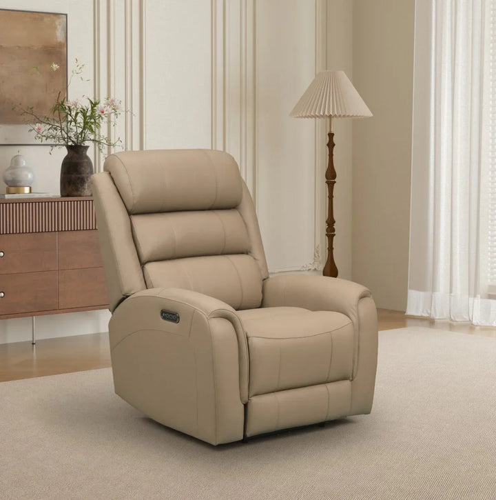 Monterey Big & Tall Power Recliner w/Power Head Rest & Power Lumbar