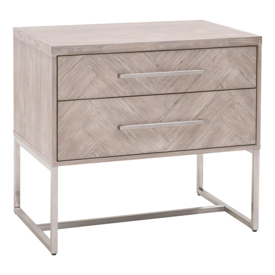 Essentials For Living - Mosaic 2-Drawer Nightstand - 6048.NG | American Home Furniture