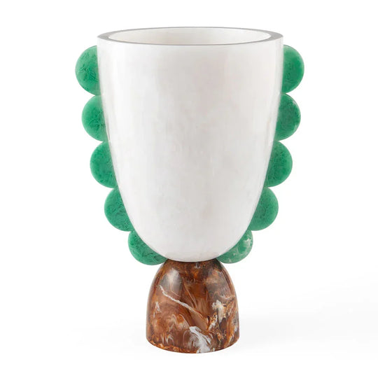 Jonathan Adler Como Scalloped Urn VASES, JARS, + BOTTLES