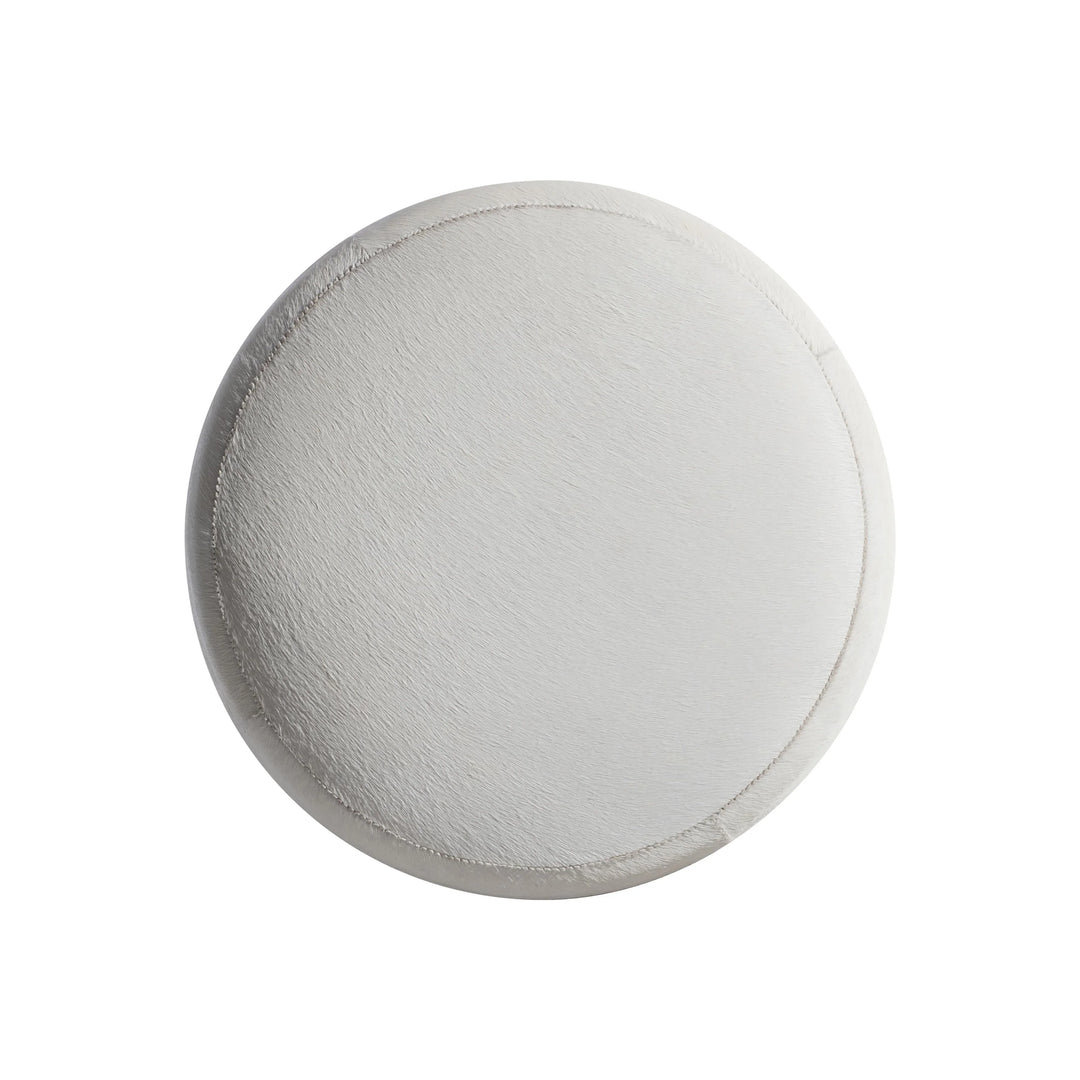 American Home Furniture Bernhardt Ash Leather Ottoman