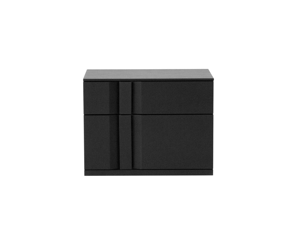 Black Textured / Soft Closing Drawers