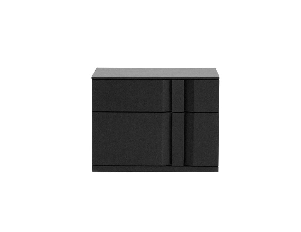 Black Textured / Soft Closing Drawers