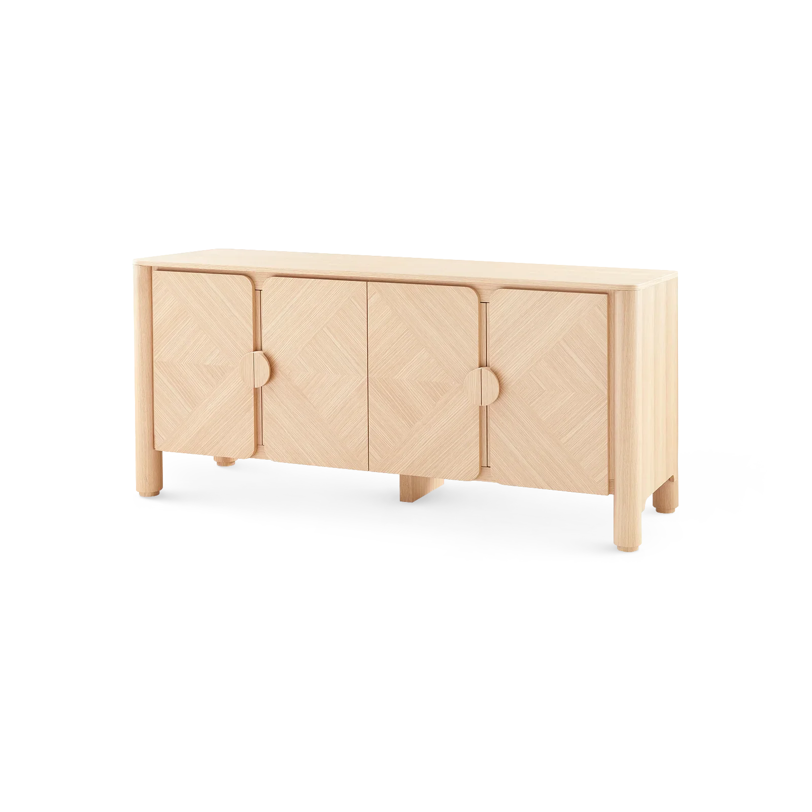 Villa and House Nolan 4-Door Cabinet SIDEBOARDS + CREDENZAS