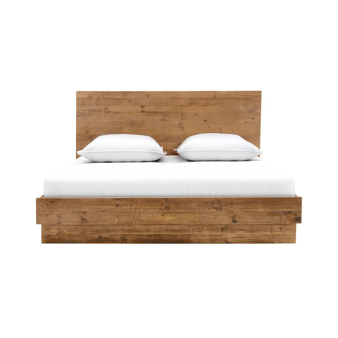 Nevada King Bed - Dark Driftwood