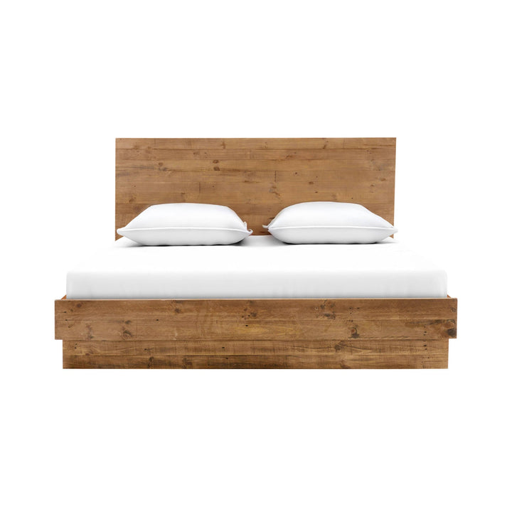 Nevada King Bed - Dark Driftwood