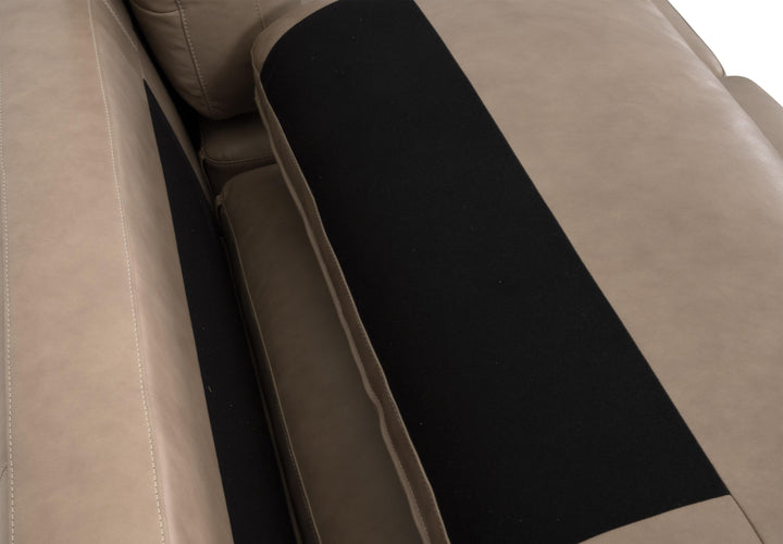Fawn Top Grain Leather, Natural Gray Oak