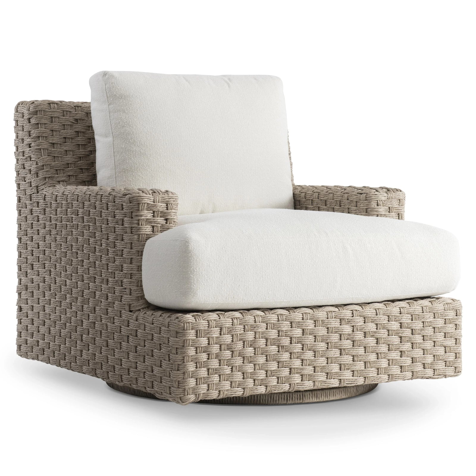 Bernhardt - Trieste Outdoor Swivel Chair - O1413SA | American Home Furniture