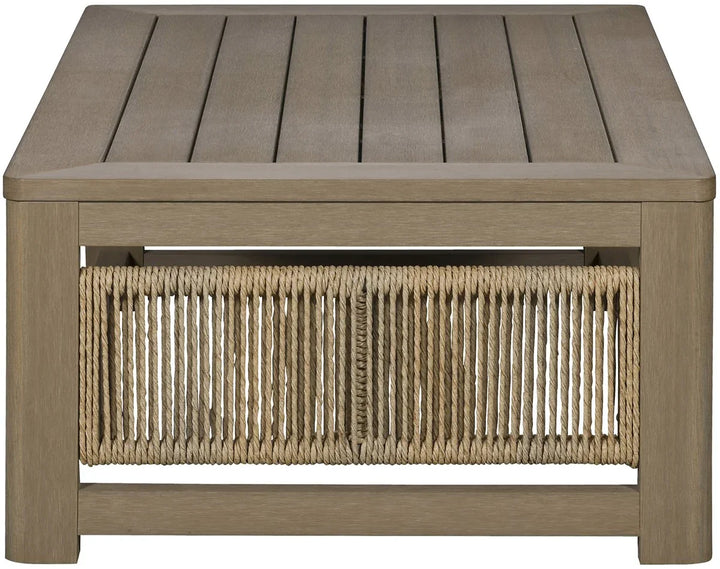American Home Furniture Vanguard Furniture Drift Outdoor Cocktail Table