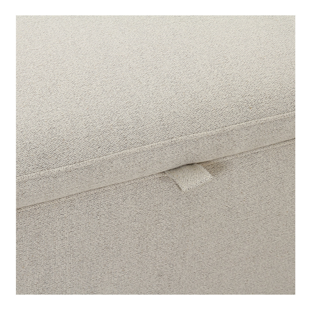 Moe's Home Collection - Ichigo Storage Bench Light Grey - OA-1004-29 | American Home Furniture
