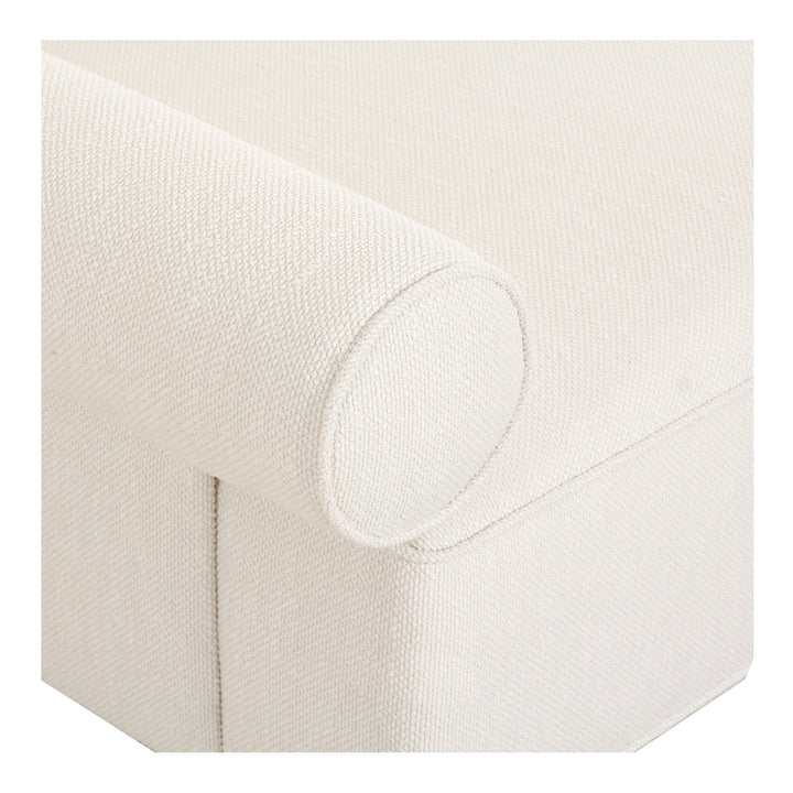 Moe's Home Collection - Rosello Left Arm Facing Chair White - OA-1008-18 | American Home Furniture