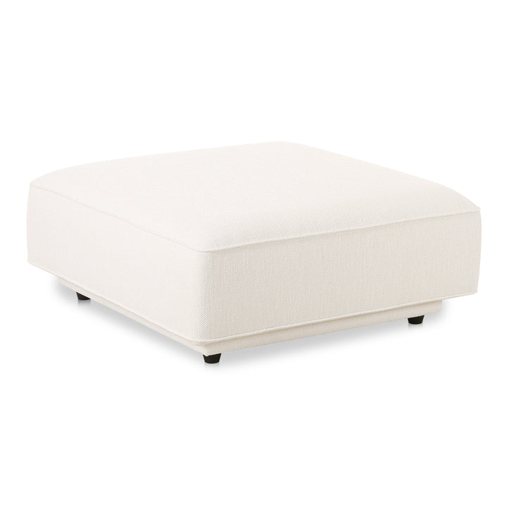 Moe's Home Collection - Rosello Ottoman White - OA-1012-18 | American Home Furniture