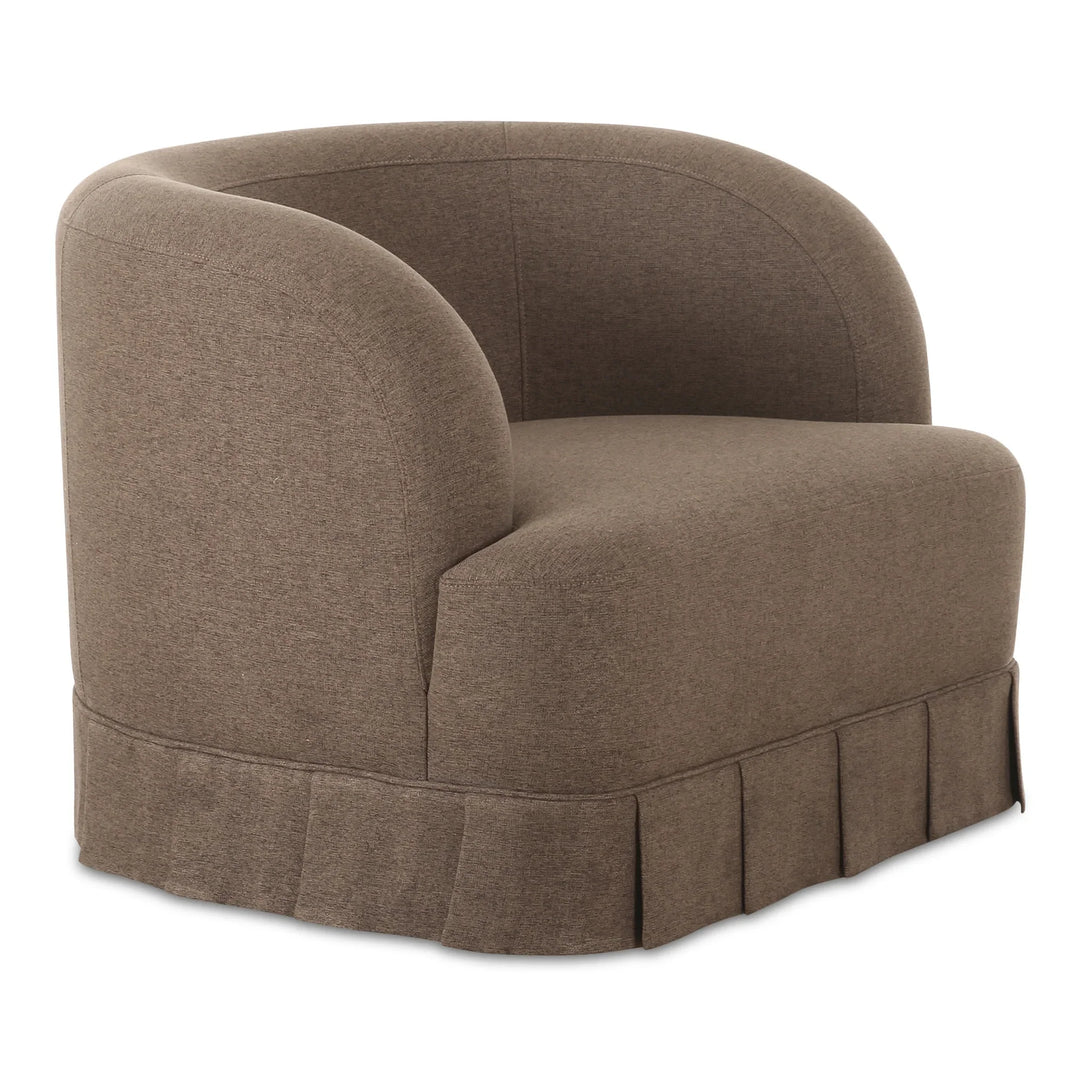 Maren Swivel Chair Brown - AmericanHomeFurniture