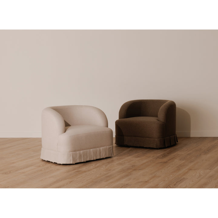 Moe's Home Collection - Maren Swivel Chair Brown - OA-1013-03 | American Home Furniture