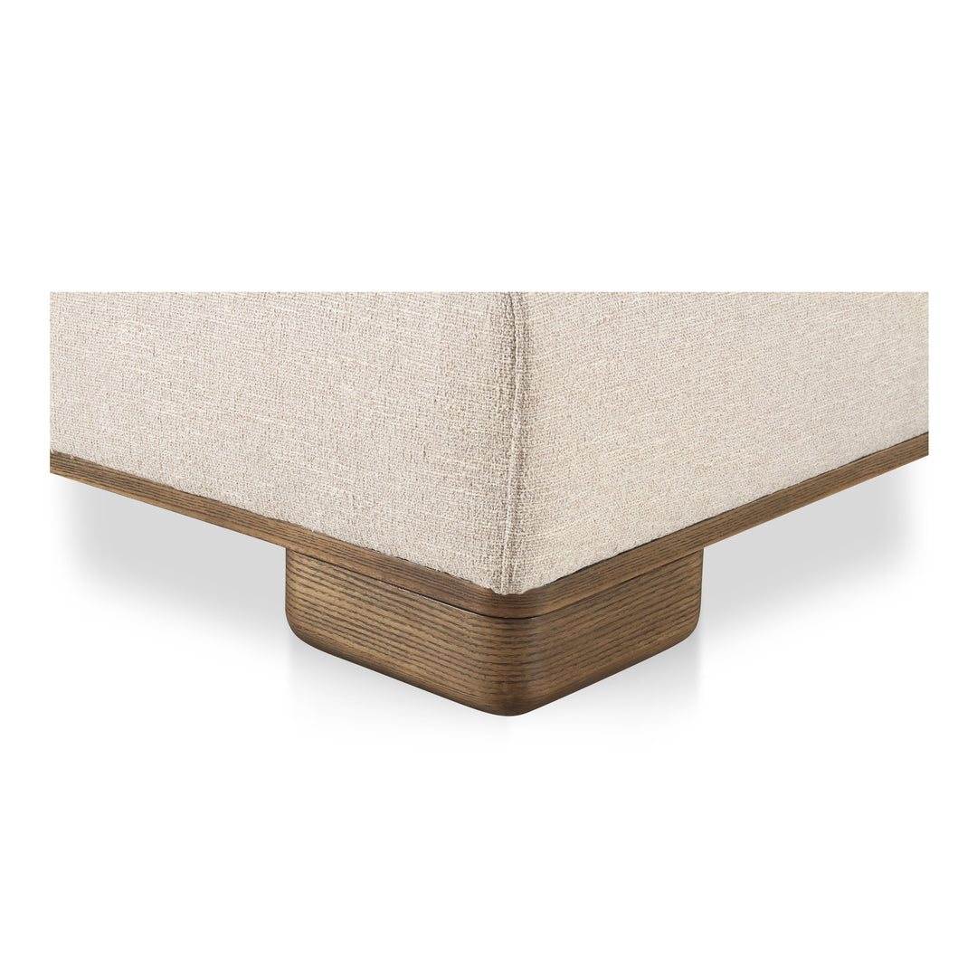 Moe's Home Collection - June Slipper Chair Oatmeal - OA-1031-34 | American Home Furniture