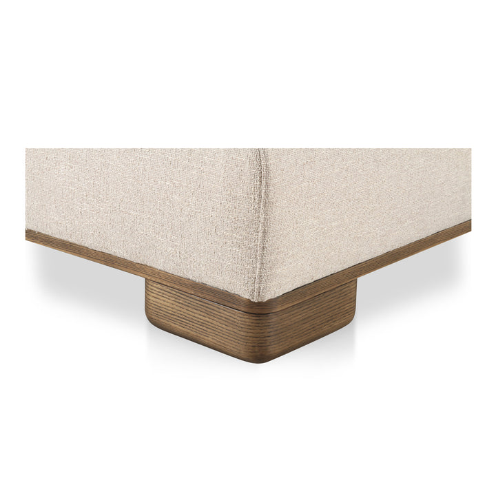 Moe's Home Collection - June Slipper Chair Oatmeal - OA-1031-34 | American Home Furniture