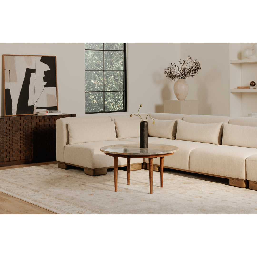 Moe's Home Collection - June Sofa Oatmeal - OA-1032-34 | American Home Furniture