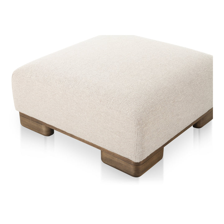Moe's Home Collection - June Ottoman Oatmeal - OA-1033-34 | American Home Furniture