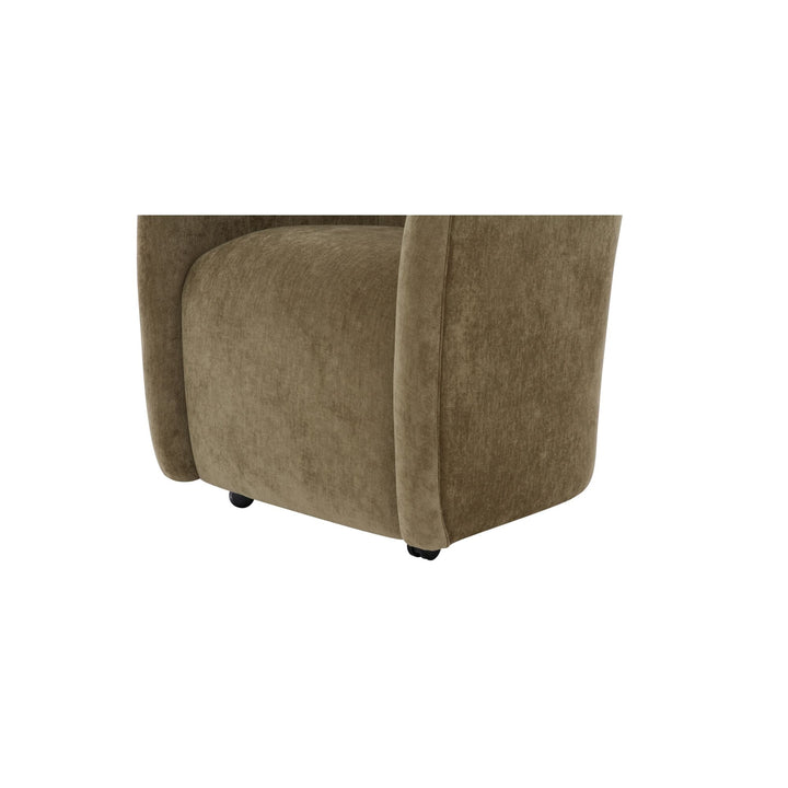 Drava Rolling Dining Chair - Set Of 2