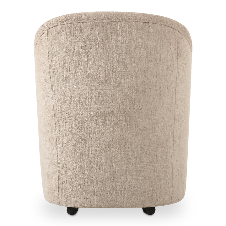 Moe's Home Collection - Drava Rolling Dining Chair Beige - Set of 2 - OA-1034-34 | American Home Furniture