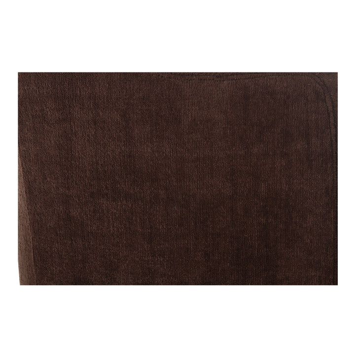 Moe's Home Collection - Mesto Rolling Dining Chair Dark Brown - Set of 2 - OA-1035-20 | American Home Furniture