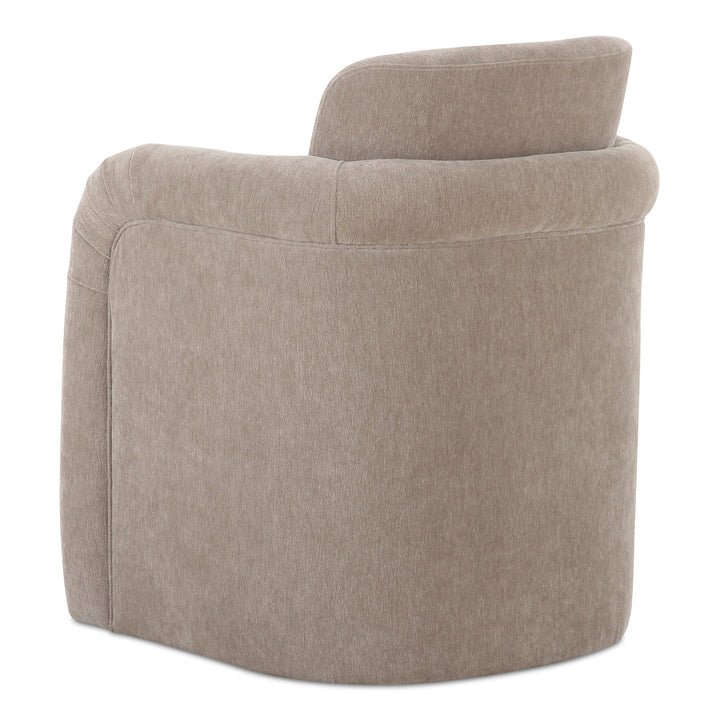 Mesto Rolling Dining Chair Taupe - Set of 2