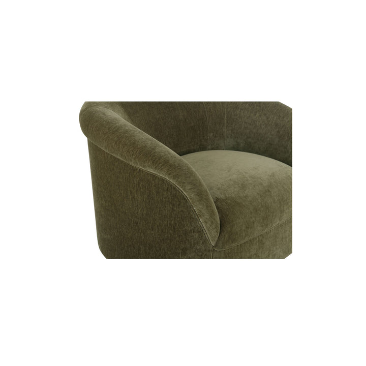 Moe's Home Collection - Thora Lounge Chair Dark Green - OA-1039-27 | American Home Furniture