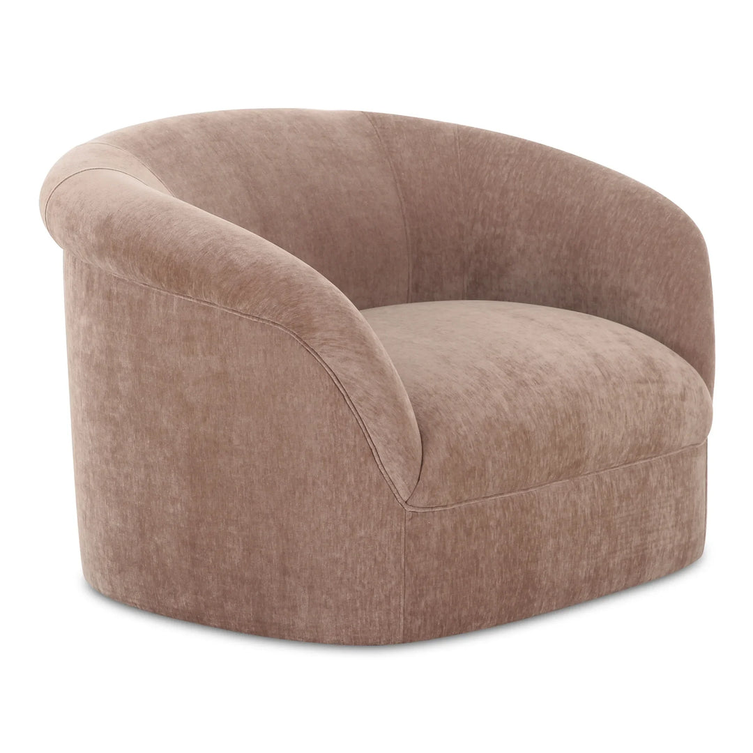 Thora Lounge Chair Blush - AmericanHomeFurniture