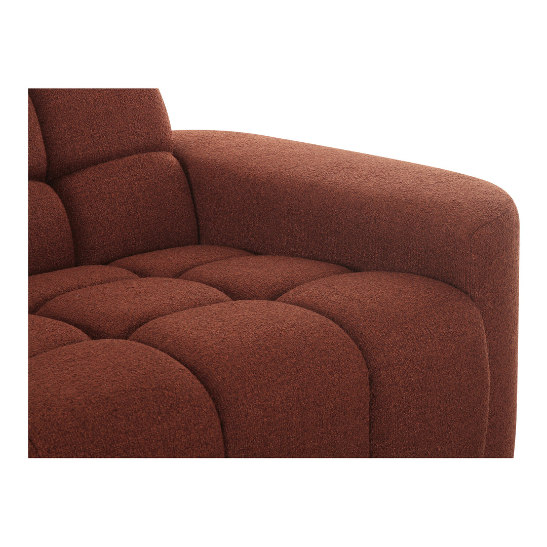 Moe's Home Collection - Roman L-Shaped Sectional Rust - OA-1042-12-0 | American Home Furniture