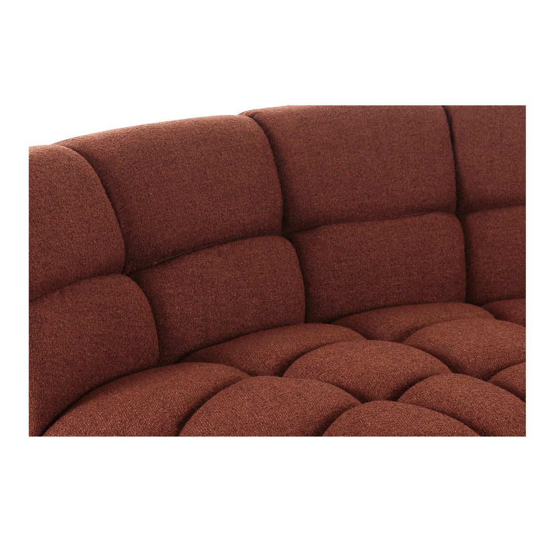 Moe's Home Collection - Roman L-Shaped Sectional Rust - OA-1042-12-0 | American Home Furniture