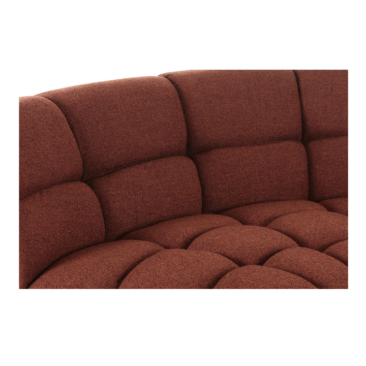 Moe's Home Collection - Roman L-Shaped Sectional Rust - OA-1042-12-0 | American Home Furniture