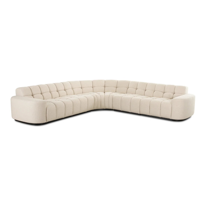 Moe's Home Collection - Roman L-Shaped Sectional Oat - OA-1042-34-0 | American Home Furniture