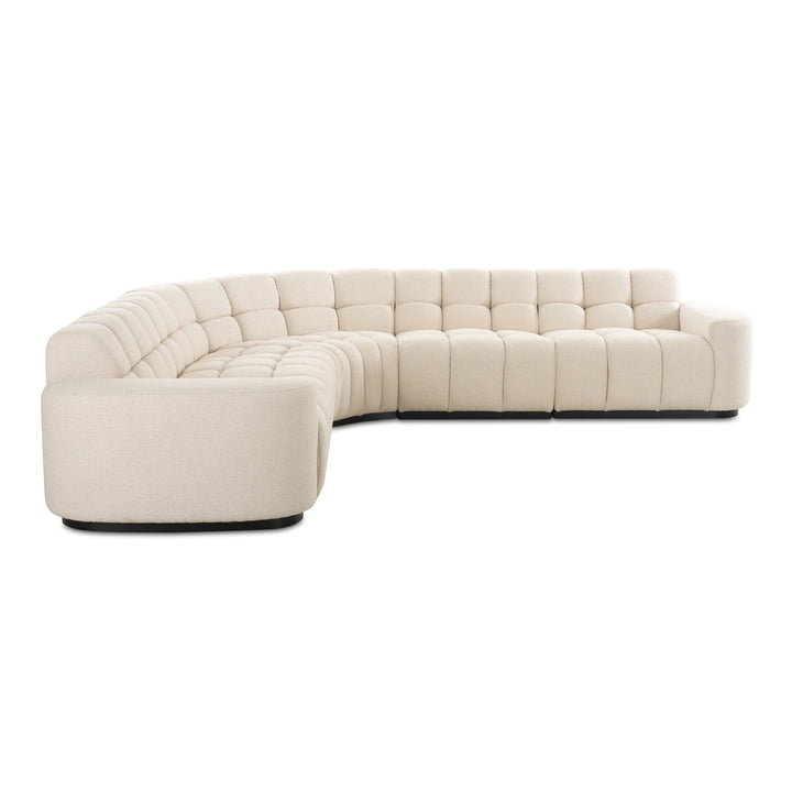 Moe's Home Collection - Roman L-Shaped Sectional Oat - OA-1042-34-0 | American Home Furniture
