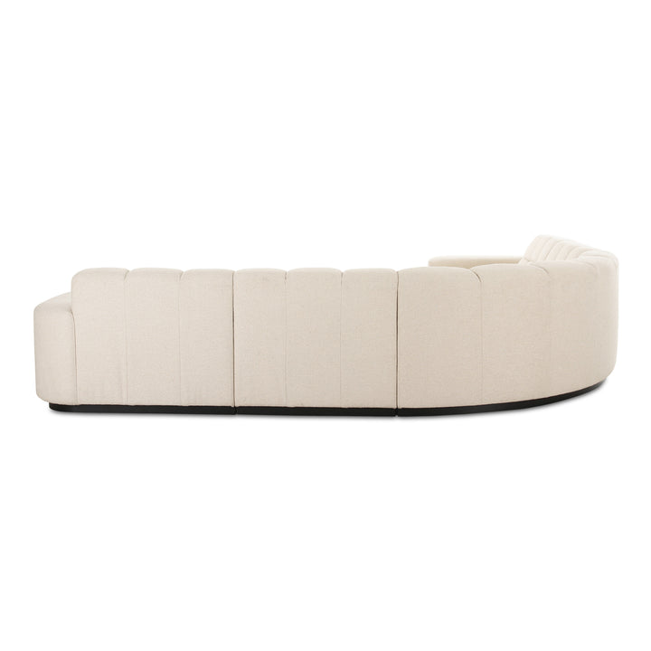 Moe's Home Collection - Roman L-Shaped Sectional Oat - OA-1042-34-0 | American Home Furniture