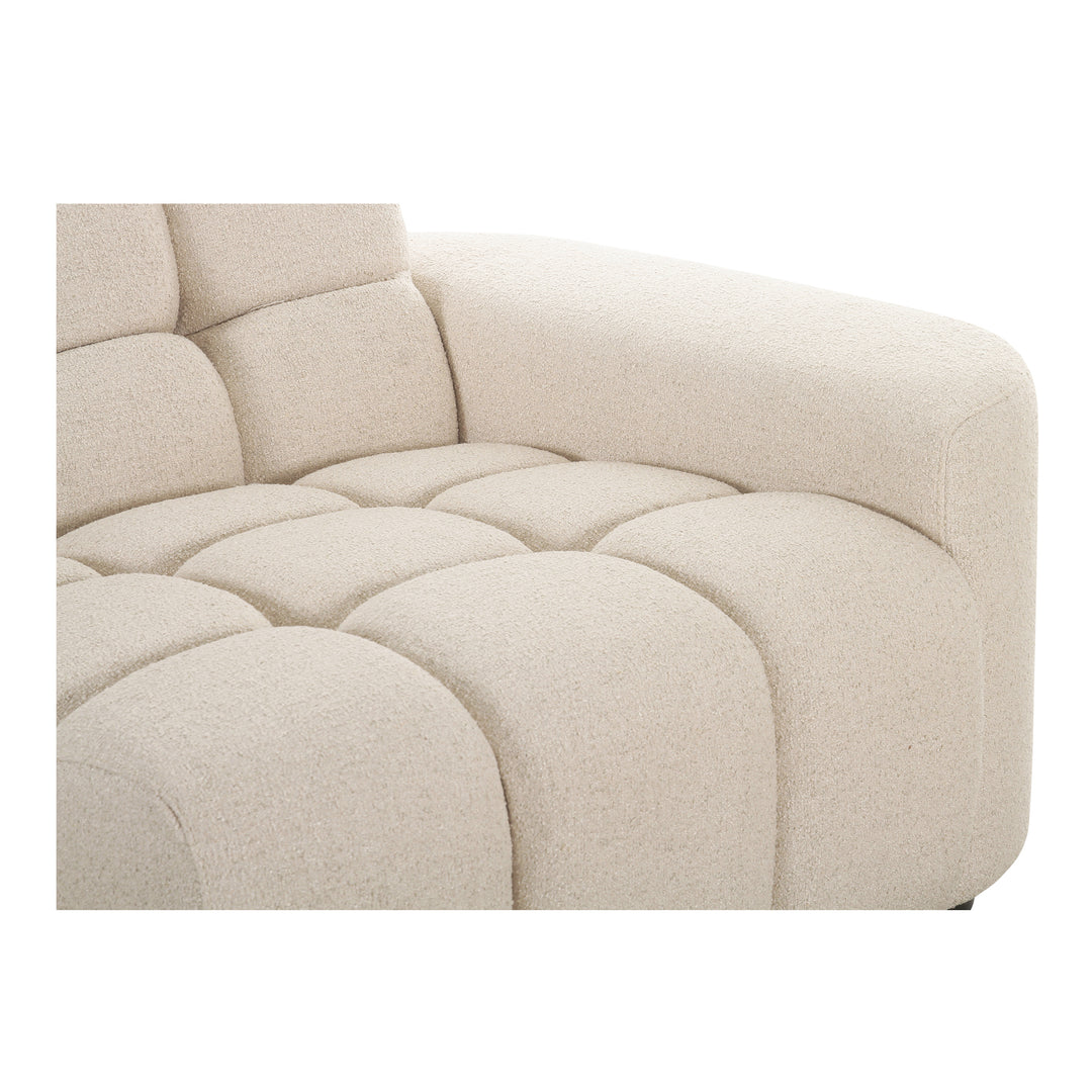 Moe's Home Collection - Roman L-Shaped Sectional Oat - OA-1042-34-0 | American Home Furniture