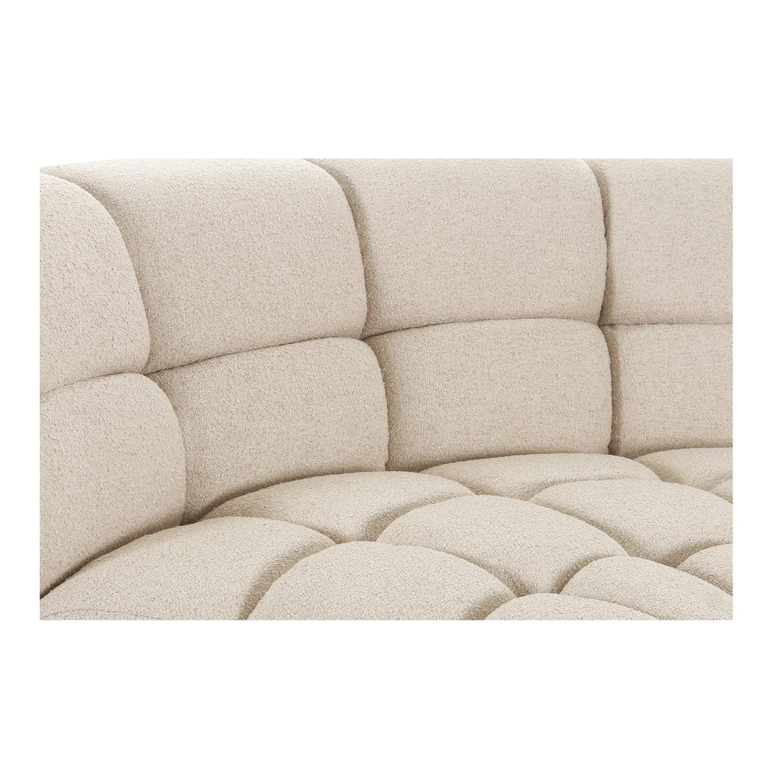 Moe's Home Collection - Roman L-Shaped Sectional Oat - OA-1042-34-0 | American Home Furniture